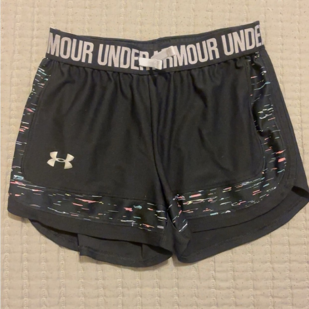 Under Armour Women's Black Athletic Shorts